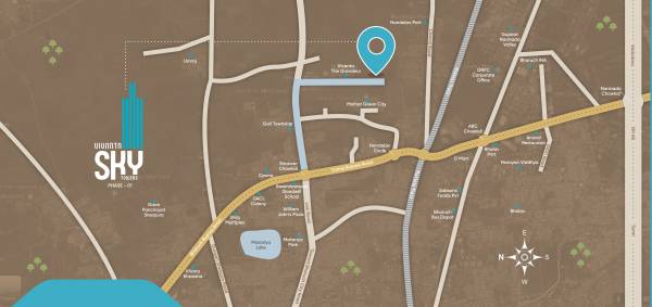  vivanta-sky-towers-phase-01 Location Plan