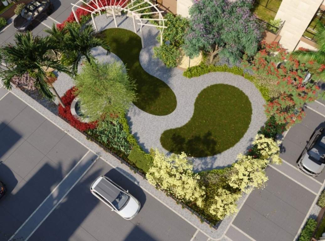  sai villa 6 Landscape Garden and Tree Planting