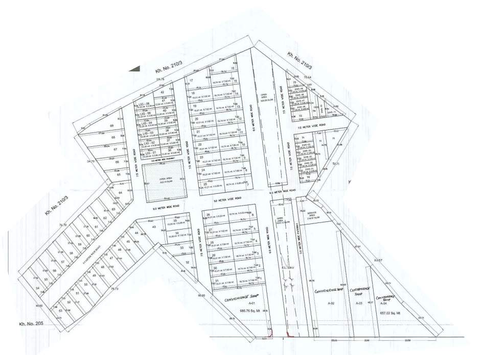  thakur baba parisar Layout Plan
