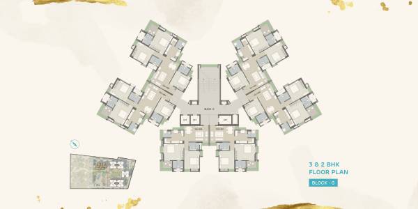 elysium-novus Tower G Cluster Plan for Typical Floor