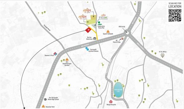  shashwat-villa Location Plan