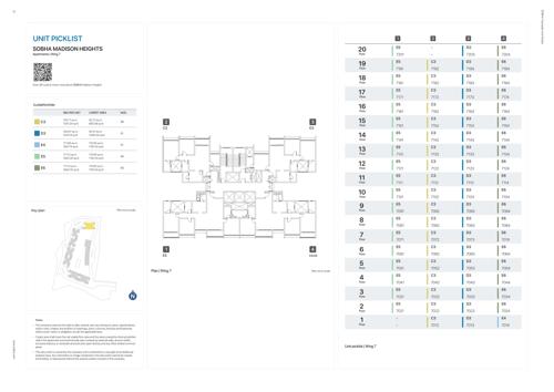Wing 7 Cluster Plan from 1st to 20th Floor madison-heights-townpark-phase-1-w5-to-7 Wing 7 Cluster Plan from 1st to 20th Floor