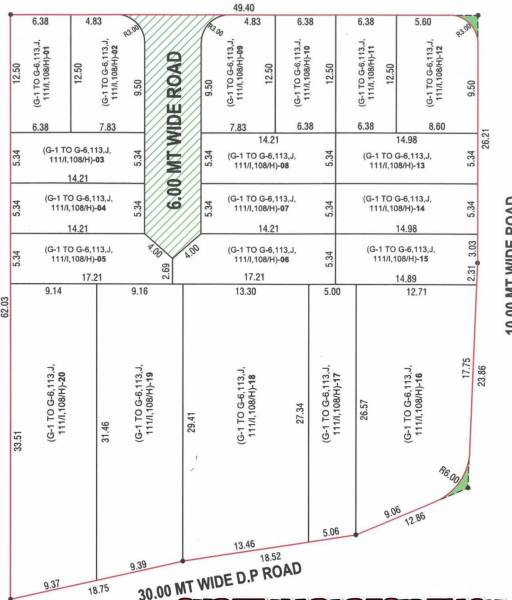 Layout Plan shree-hari-residency Layout Plan
