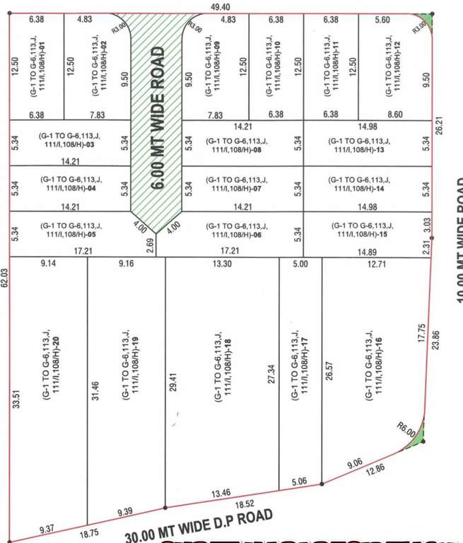  shree hari residency Layout Plan