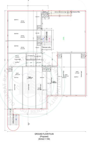  shree-divyesh-apartment Shree Divyesh Apartment Cluster Plan for ground Floor
