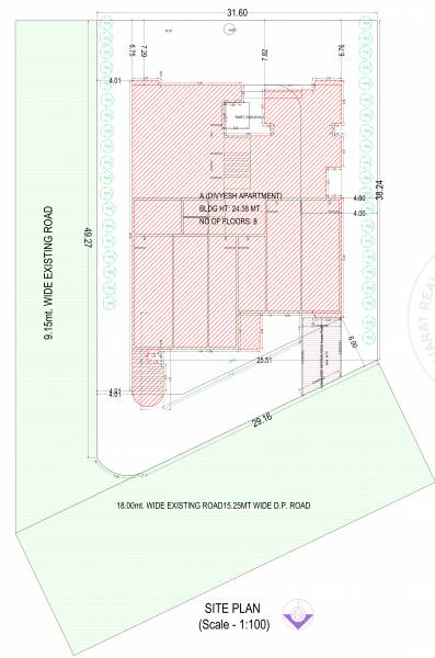  shree-divyesh-apartment Layout Plan