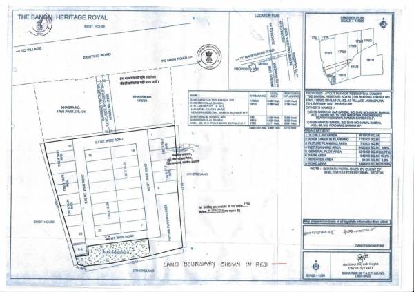  the-bansal-heritage-royal Layout Plan