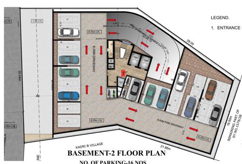  land-trades-krishna-kuteera Land Trades Krishna Kuteera Cluster Plan for basement Floor