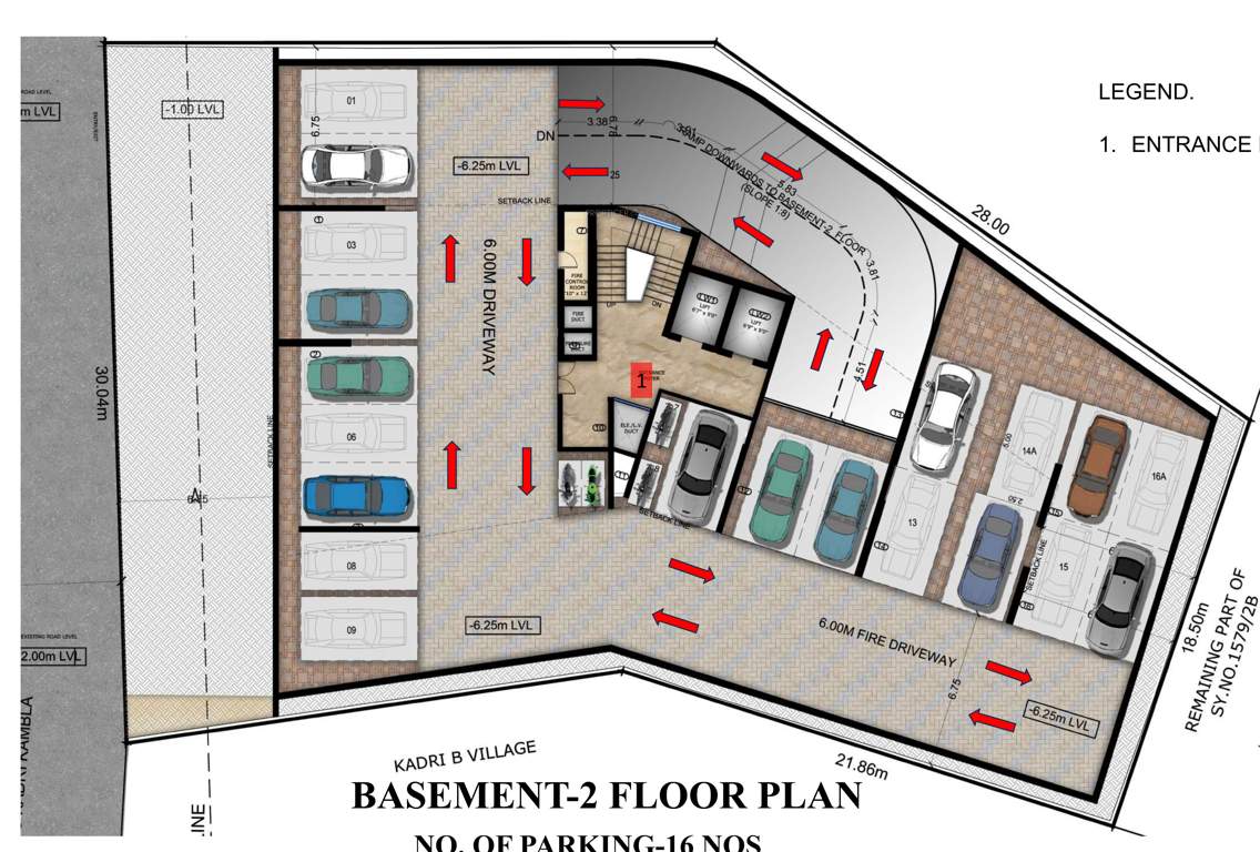 land trades krishna kuteera Land Trades Krishna Kuteera Cluster Plan for basement Floor