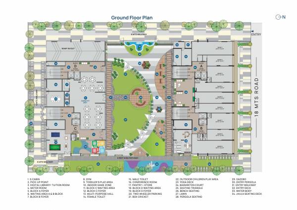  heartland Block AB Cluster Plan