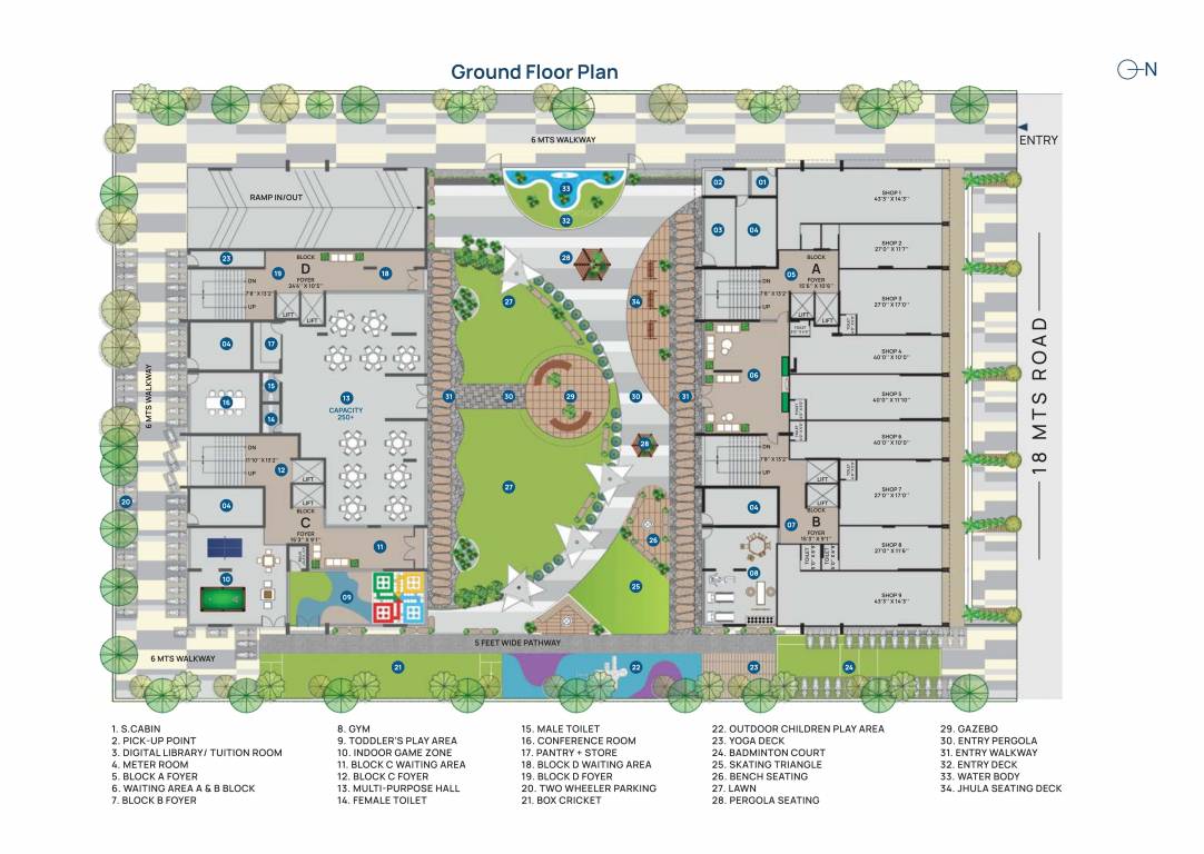  heartland Block AB Cluster Plan