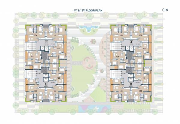  heartland Block AB Cluster Plan