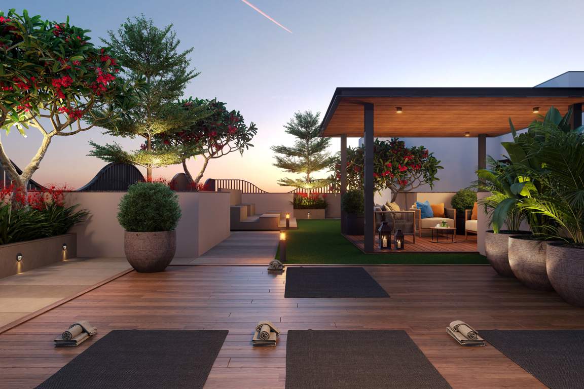  heartland Yoga/ Meditation Area