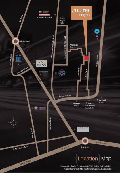 Location Plan juri-heights Location Plan