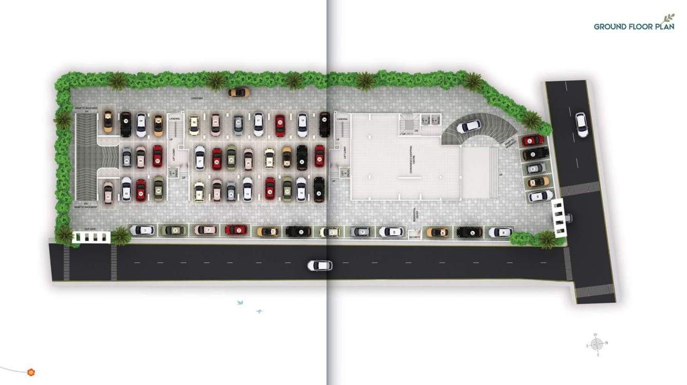  the edge The Edge Tower 1 Cluster Plan from 1st to 8th Floor