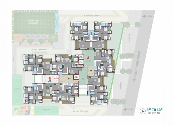  terra-sky A+B Cluster Plan