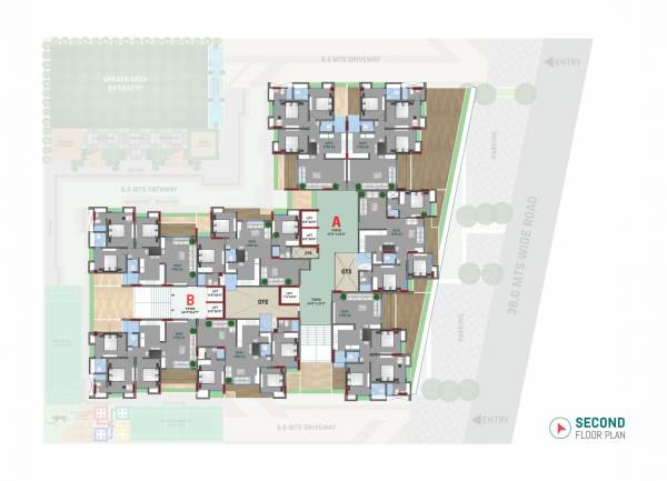  terra-sky A+B Cluster Plan