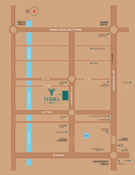  terra-sky Location Plan