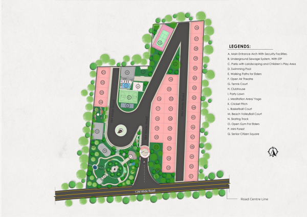  golden-pearl Master Plan