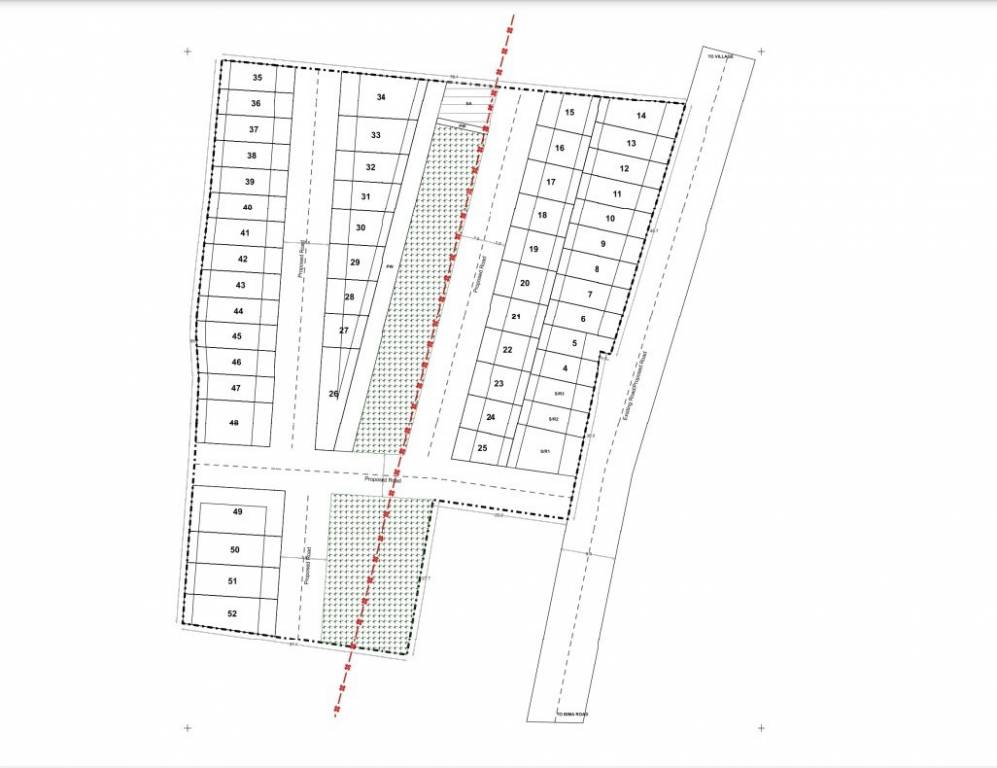 tirupati avenue Layout Plan