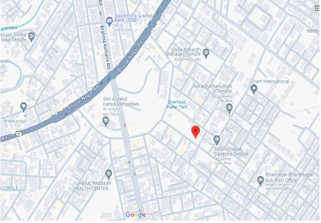 vandemataram vardhmannagar Location Plan