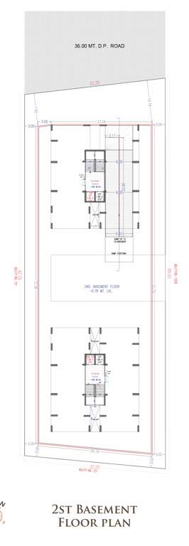  palm excellencia Block A Cluster Plan for Basement Plan