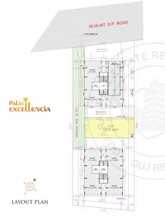  palm excellencia Layout Plan