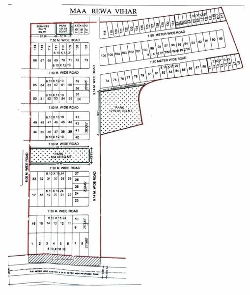 Layout Plan maa-rewa-vihar Layout Plan