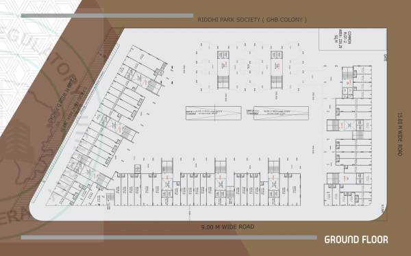  amardeep-heights Block F Cluster Plan for ground Floor