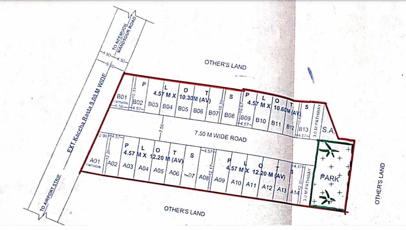  samanvay parisar Layout Plan