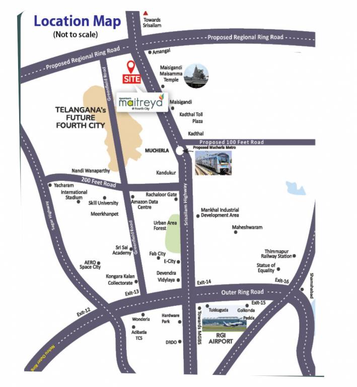  maithreya Location Plan