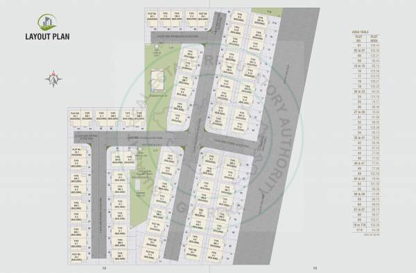Layout Plan greens Layout Plan