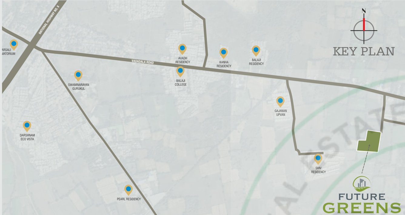  greens Location Plan