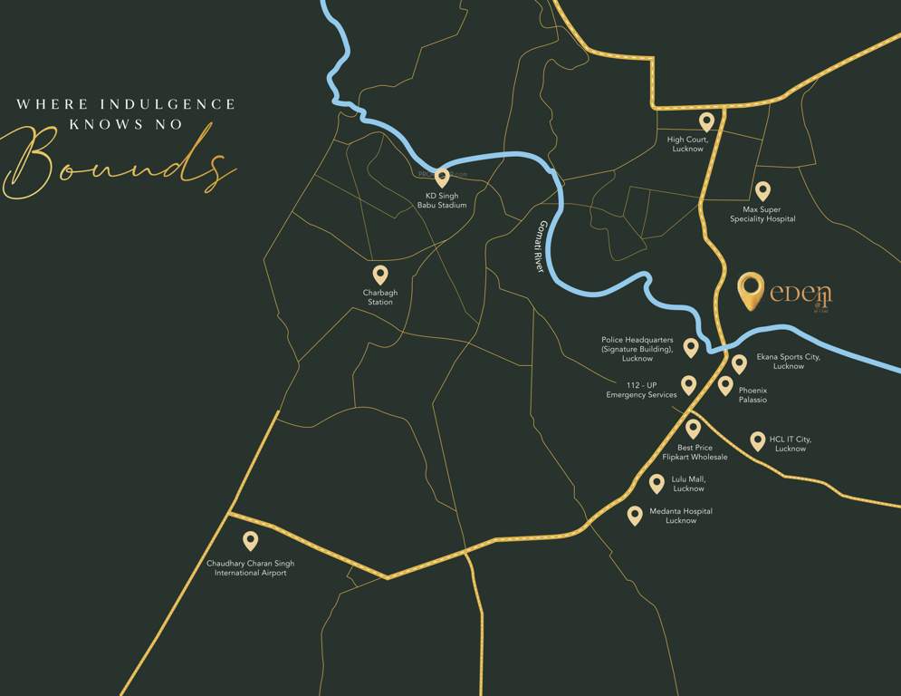  eden at 1 Location Plan
