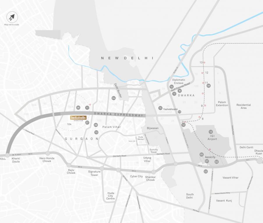  estate and club Location Plan