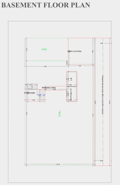 Block A Cluster Plan for Basmenet Floor shiv-shashank-apartment Block A Cluster Plan for Basmenet Floor