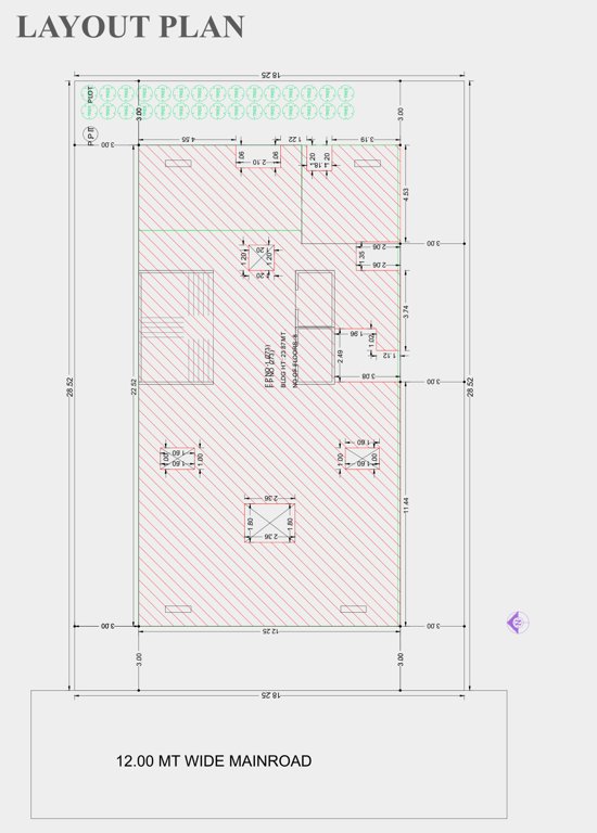 shiv shashank apartment Layout Plan