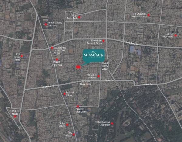 Location Plan shiv-shashank-apartment Location Plan