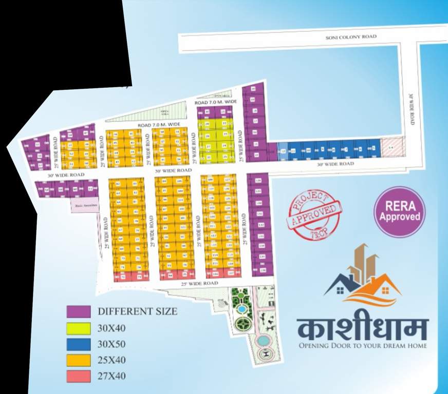  kashidham developers Layout Plan