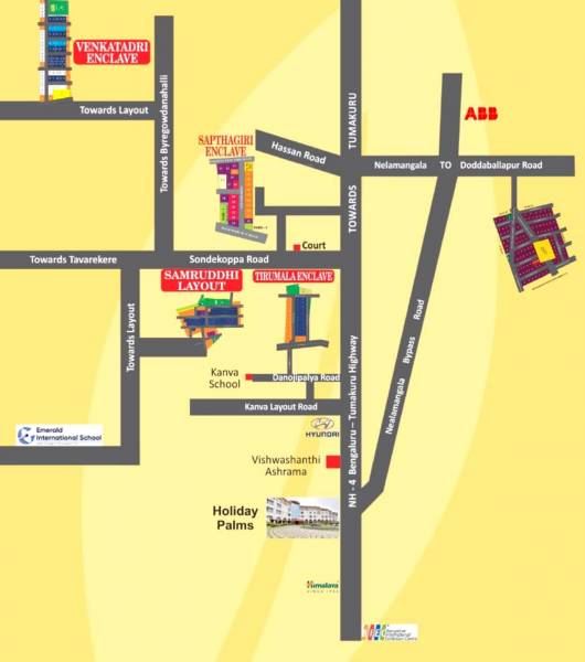  venkatadri-enclave Location Plan