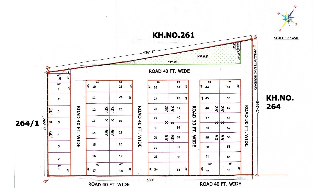 ashapurna mohanbagh ix Layout Plan
