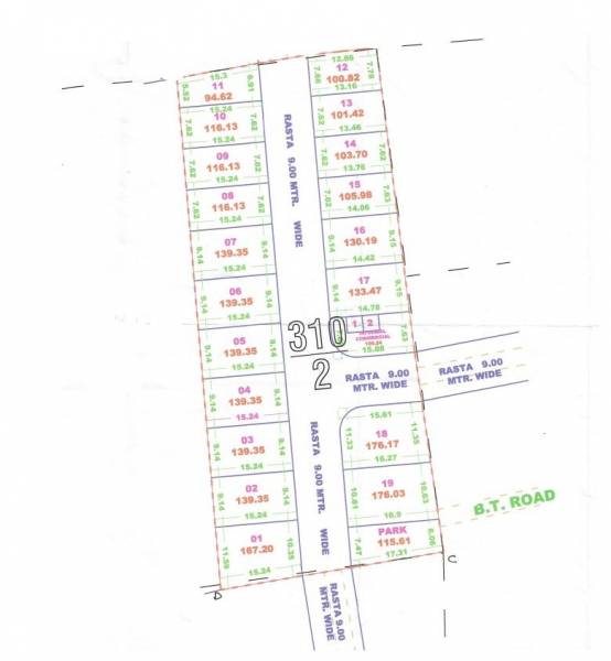  prem-city-residential-scheme Layout Plan