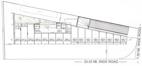 Tower A Cluster Plan for ground Floor dream-aura Tower A Cluster Plan for ground Floor