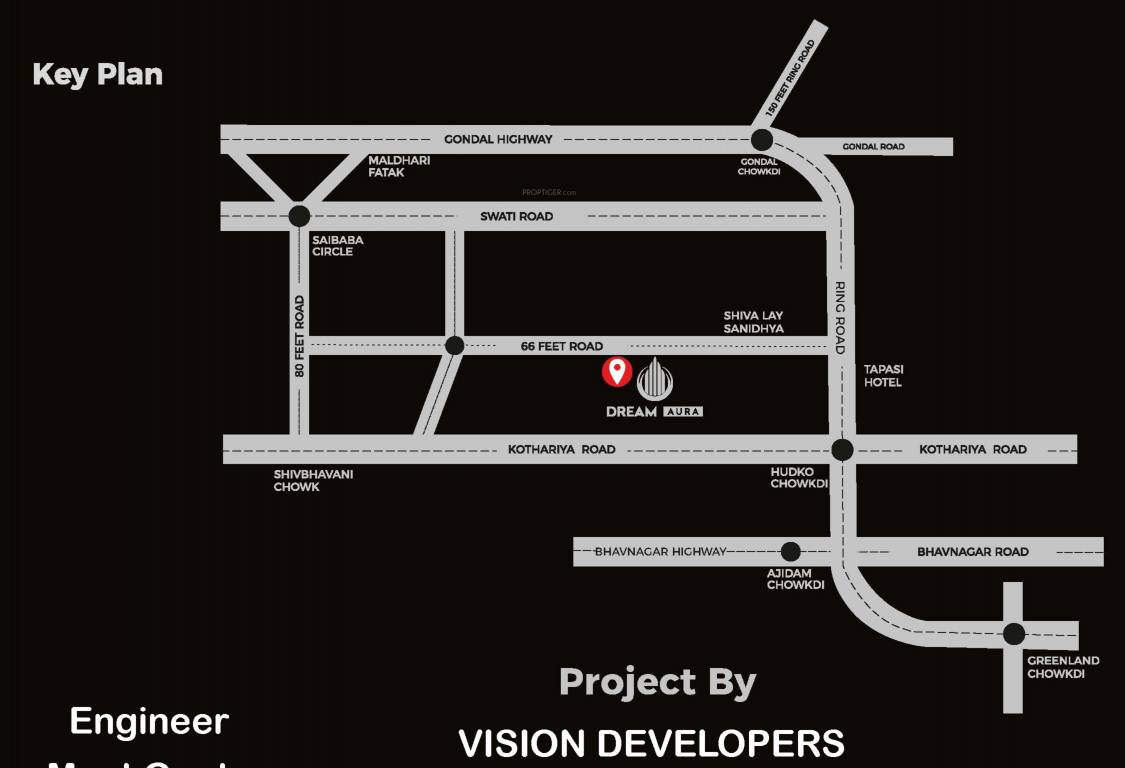  dream aura Location Plan