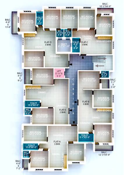 Cluster Plan shivshakti-niwas Cluster Plan