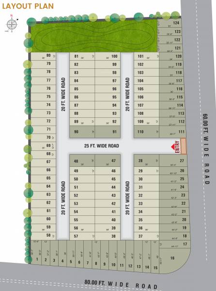  ayodhyapuram-residency Layout Plan