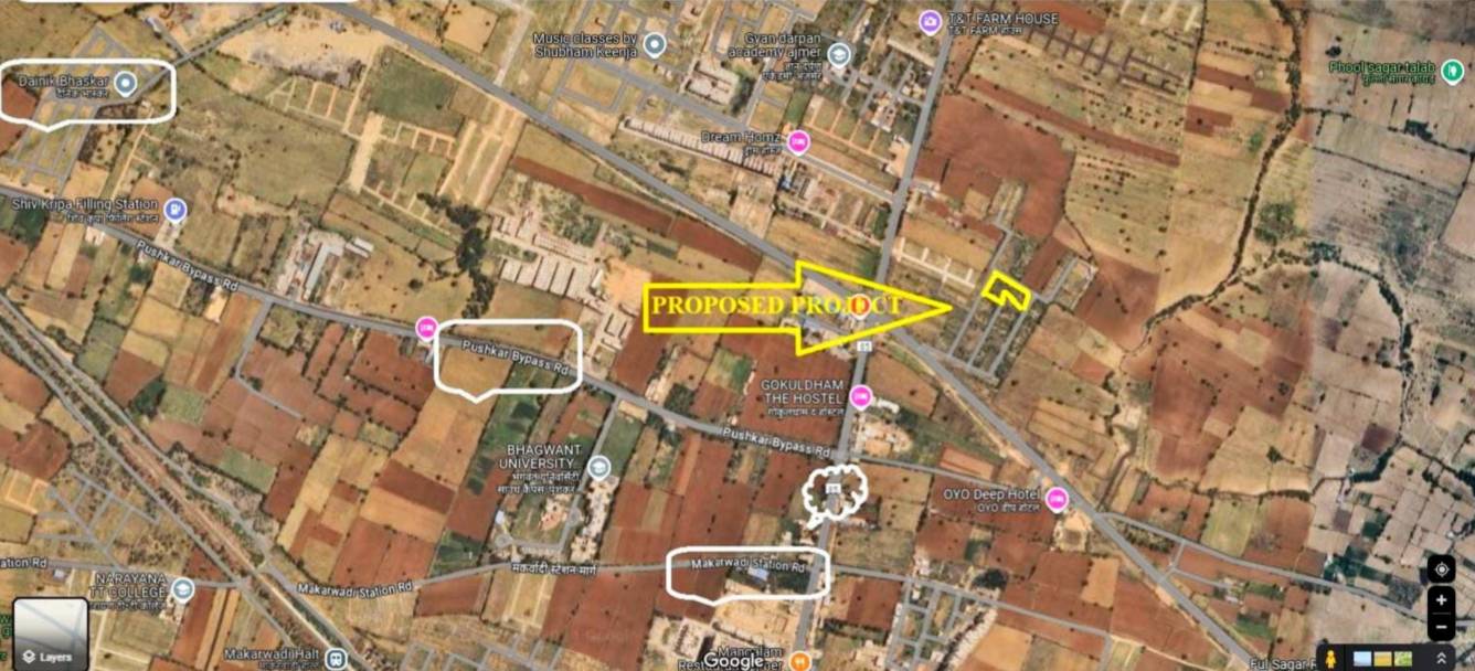 makadwali Location Plan