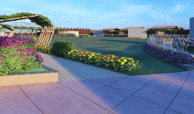  haritha retreat ph ii Flower Garden