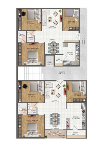  lorvens-plaza Lorvens Plaza Cluster Plan from 1st to 5th Floor