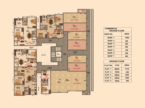 Lakshmi Skydale Block A Cluster Plan sky-dale Lakshmi Skydale Block A Cluster Plan
